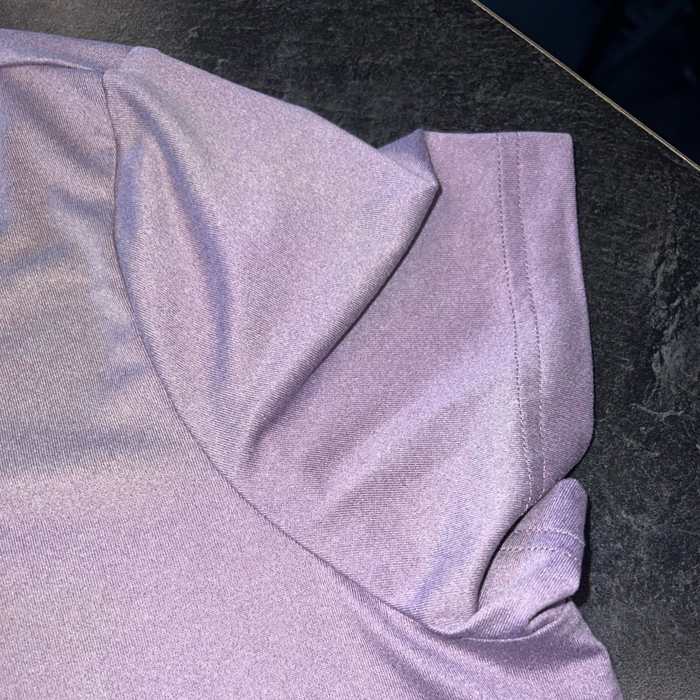adidas Purple Dri Fit Tee - Picture 5 of 9